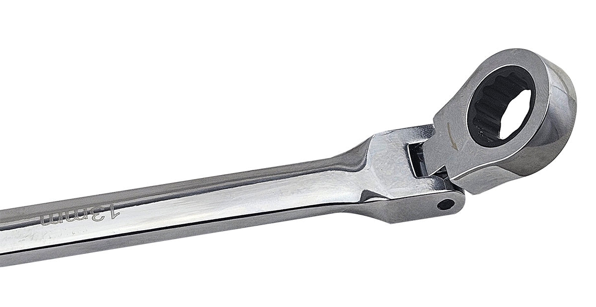 Britool Hallmark Extra Long Flexi Ratchet Ring Spanners from RRXLFSET12