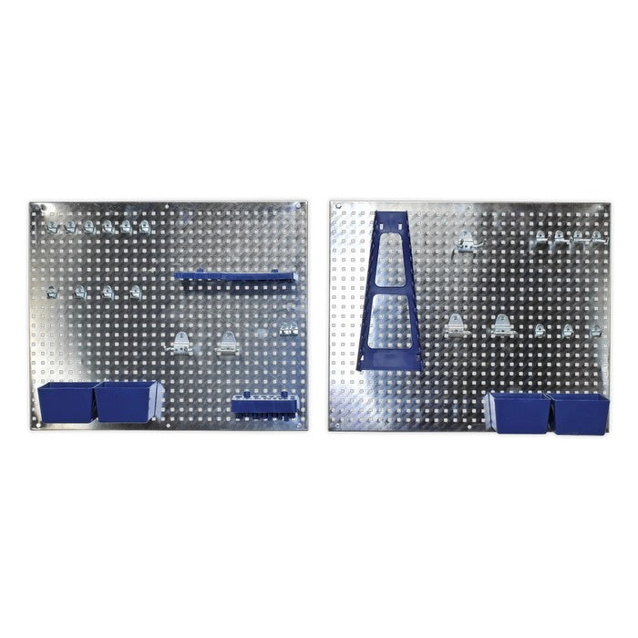 Wall Storage Pegboard Set 34pc
