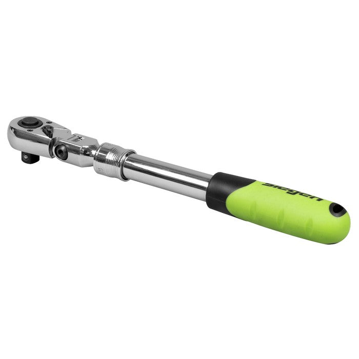 Extendable Flexi-Head Ratchet Wrench 1/2"Sq Drive