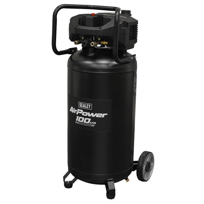 100L Oil Free Belt Drive Vertical Compressor 2.5hp