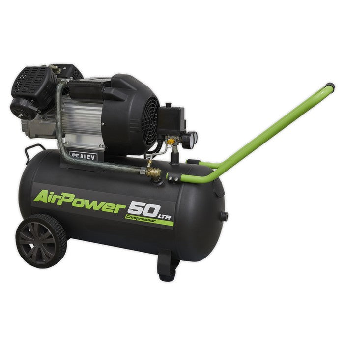 50L V-Twin Direct Drive Air Compressor 3hp
