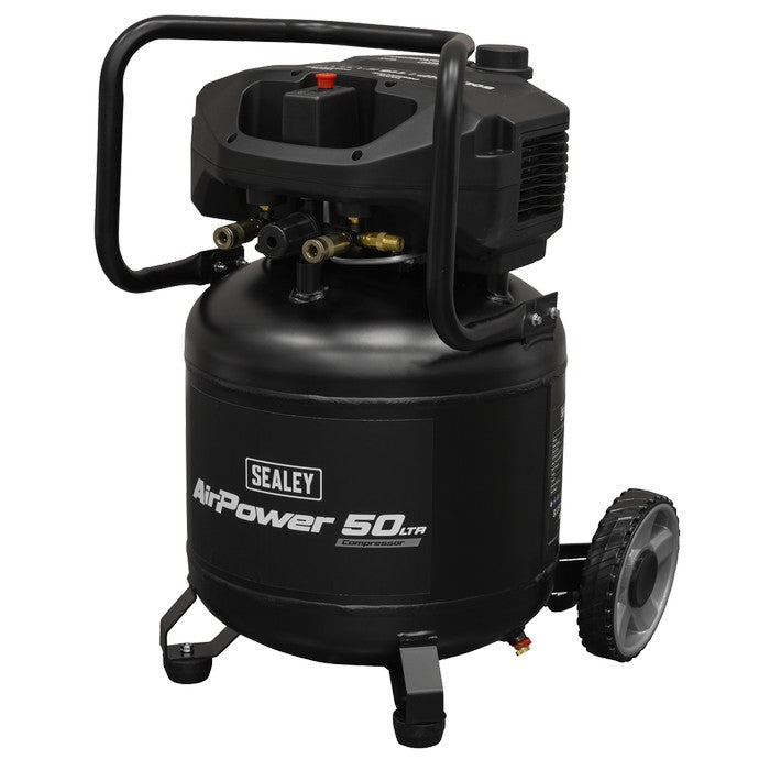 50L Oil Free Belt Drive Vertical Compressor 2hp