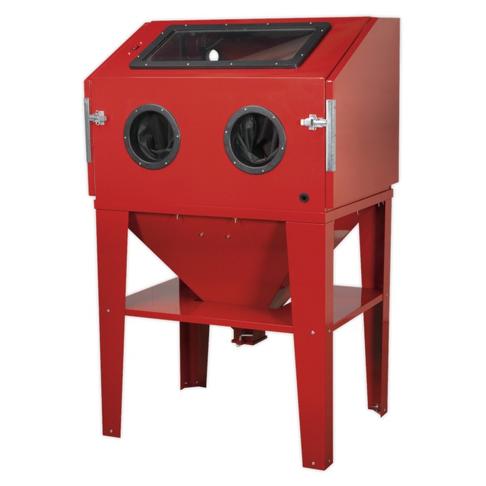 Shot Blasting Double Access Cabinet 960 x 720 x 1500mm