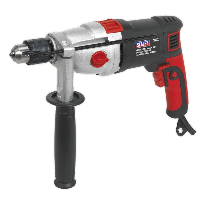 Hammer Drill Ø13mm 2 Mechanical + Variable Speed 1050W/230V