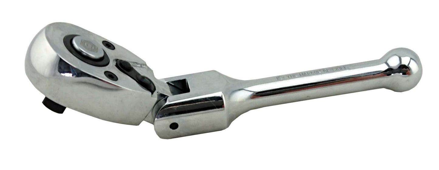 Britool Hallmark 1/4" Hexagon Socket Set + Free Ratchet With Flexi Head