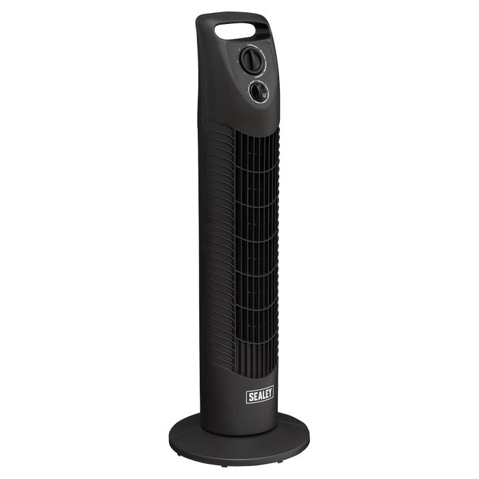 30" Oscillating Tower Fan 3-Speed 230V