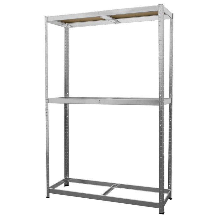 2-Level Tyre Rack with Shelf 150kg Capacity Per Level