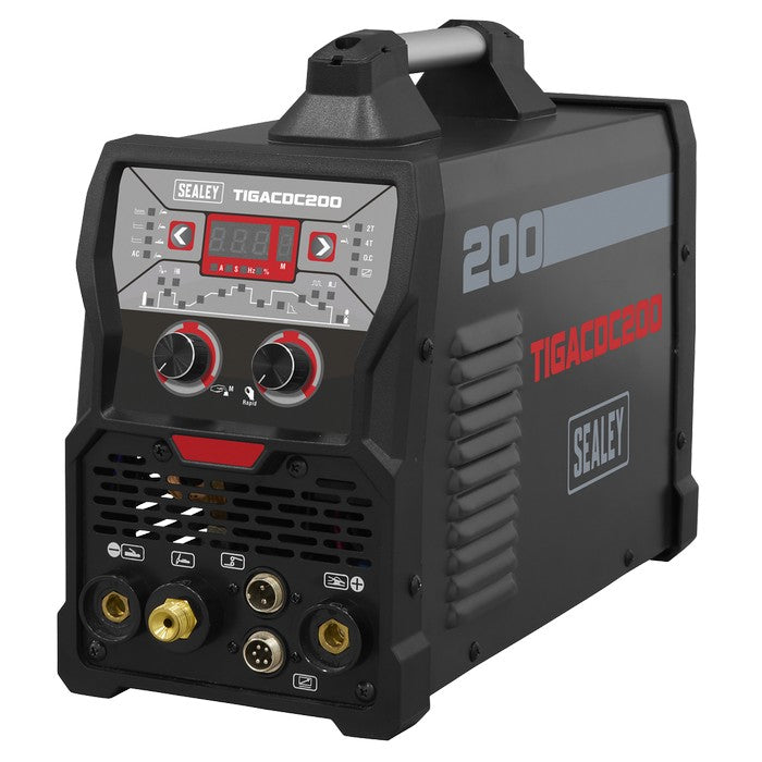 200A TIG/MMA AC/DC Pulse Inverter Welder 230V