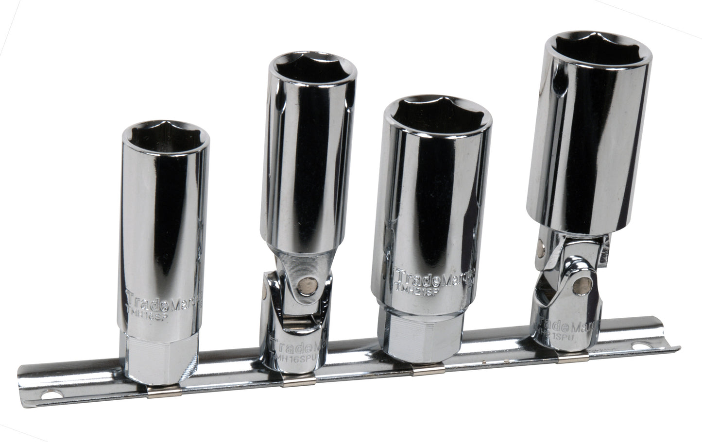 4pc Spark Plug Sockets Set - 3/8" Drive - Sizes 16 & 21mm