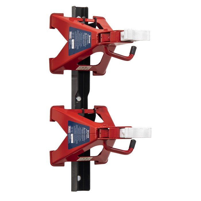 3 Tonne Axle Stand & Axle Stand Storage Rack Combo