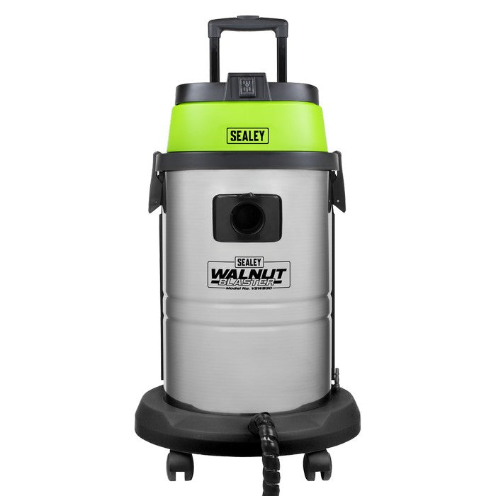 Sealey Walnut Blaster 30L Capacity