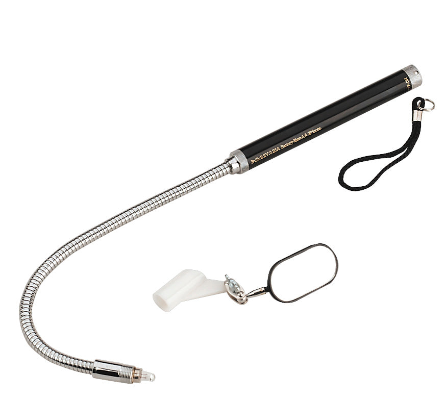 Flexible Inspection Mirror With Light