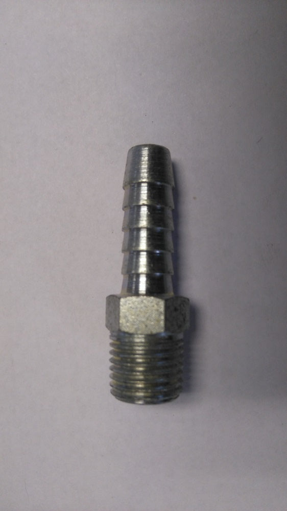 Threaded Air Connector With Hose Tail End Adaptor - 5/16" Bore, 5 Pack