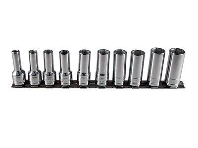 Britool 10-Piece 3/8" Drive Deep Metric Bike Socket Set