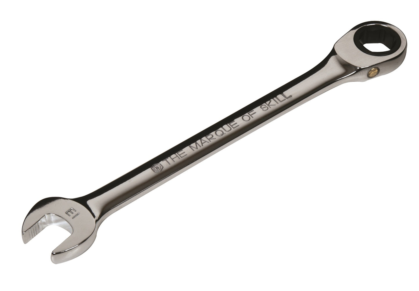 12mm Ratcheting Combination Spanner With Hexagon Ring Britool Hallmark Cerm12