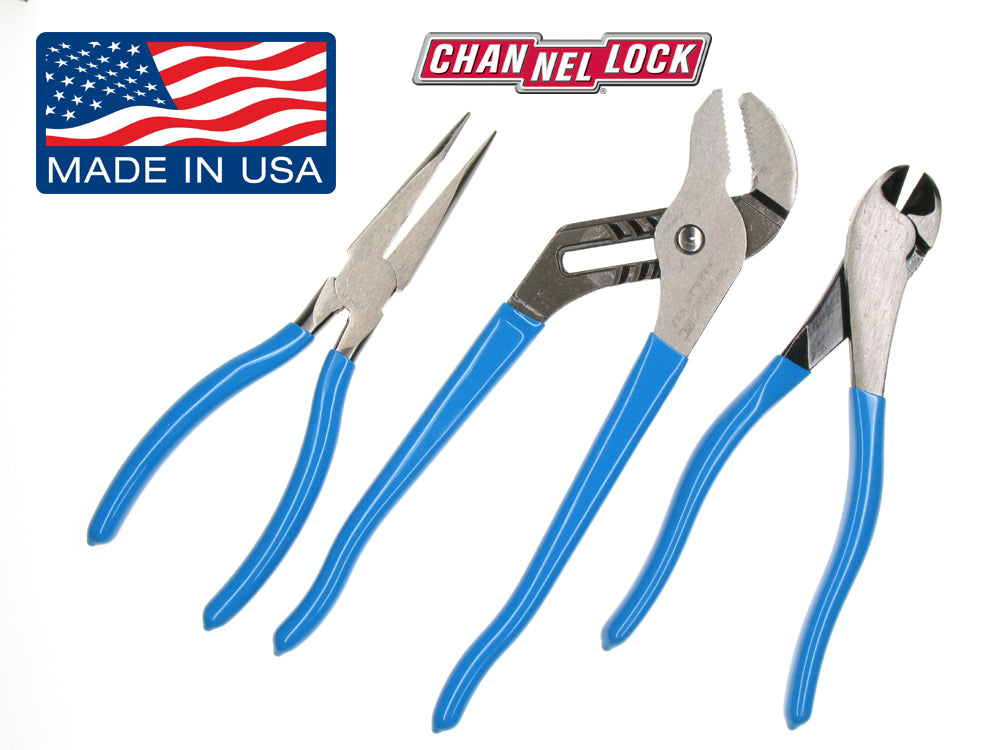 Channellock 3 Piece Pliers Set Chlgb3