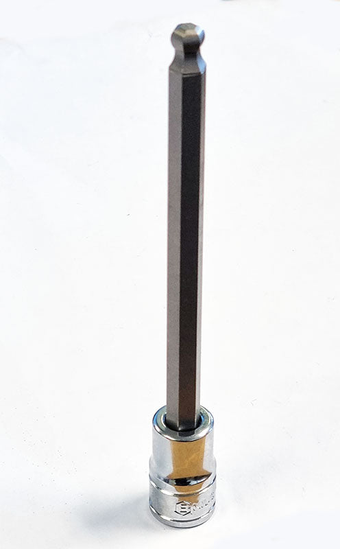 3/8"SD Ball End Hex / Allen Bit Metric Socket Range From Genius Tools