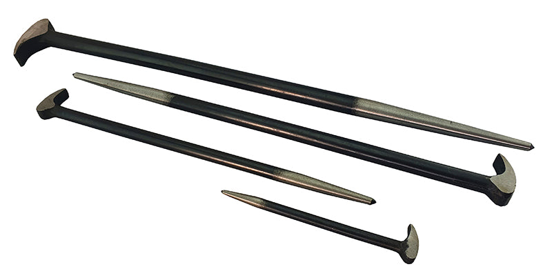 4 Piece Heelbar Pry Bar Set Britool Hallmark HMPBSET4