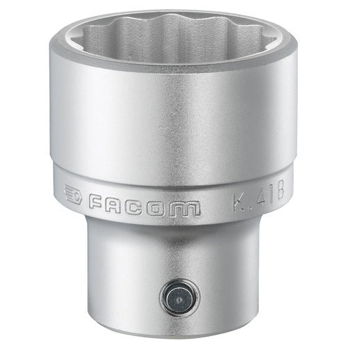 3/4"Sd Facom Bi-Hex Chrome Socket 42mm, Standard Depth - K.42B **