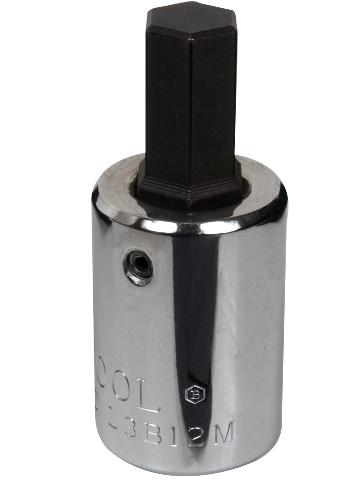 Hexagon Bit Driver Socket 1/2" AF (1/2" Sq Dr) Britool Hallmark L3B500