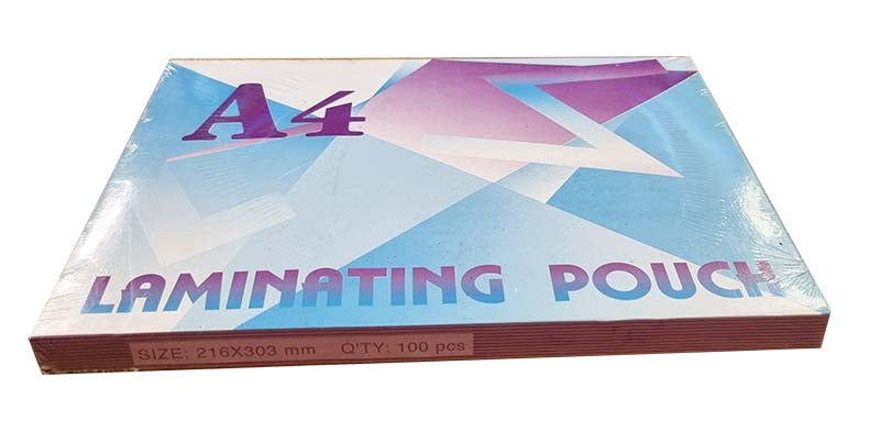 A4 Laminating Pouches - Size 216X303mm Pack Of 100 X5 (500)