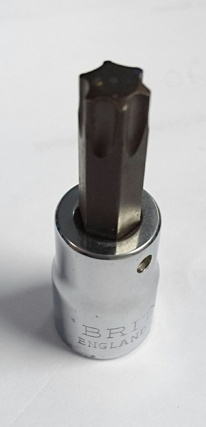 T27 Torx Star Bit Socket 3/8 Inch Sq Dr Britool England M2Btx27