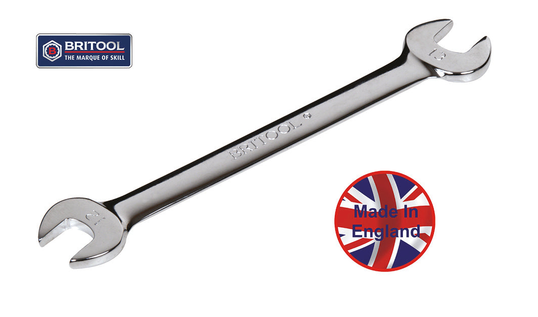 Britool England Oem1415 Metric Open Jaw Spanner / Wrench 14mm X 15mm