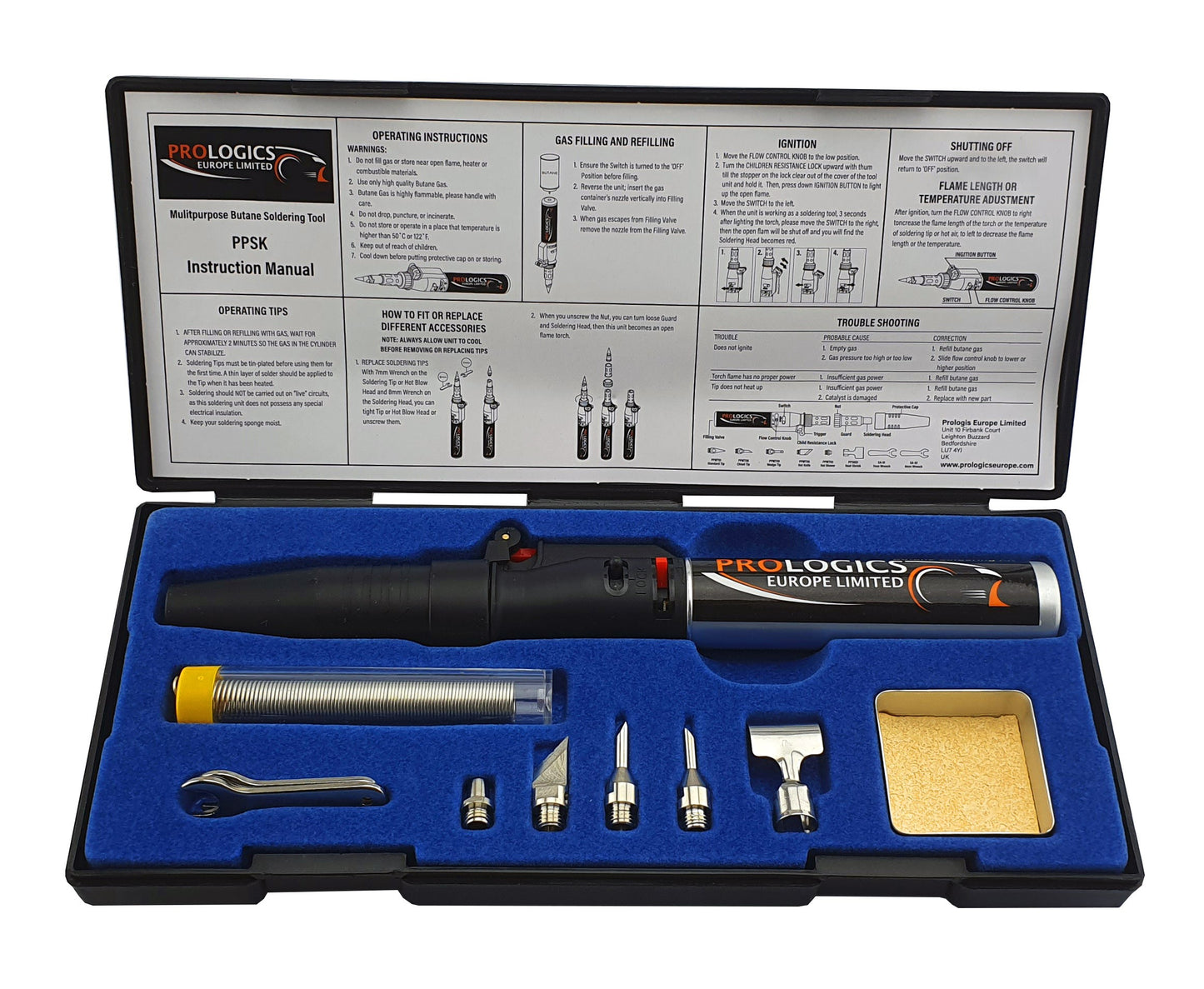 Butane Soldering Kit From Prologics
