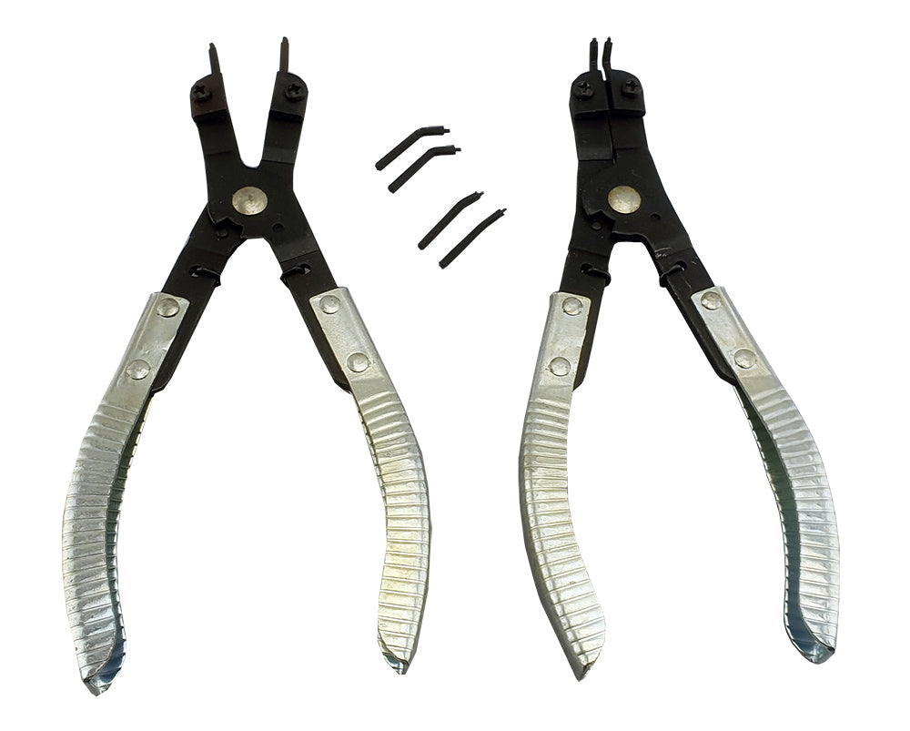 Internal & External Circlip Plier Set With Tips Made In Usa