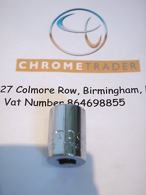 Rare Britool England 1/4 Hexagon 11/32" AF Socket Sh344