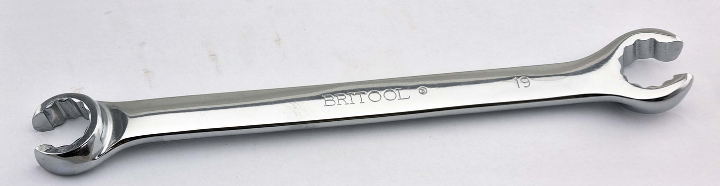 Britool England 17 X 19mm Flare Nut Wrench Spanner - Refm1719A