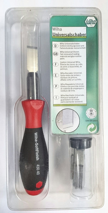 Wiha Scraper For Removing Stickers, Glue And Paint 23171