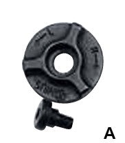 1/4" Ratchet Repair Kit Plate + Screw From Genius Tools - 028272A