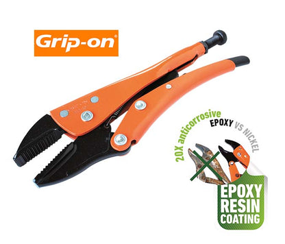 Grip-On 7" Straight Jaw Locking Pliers 112-07