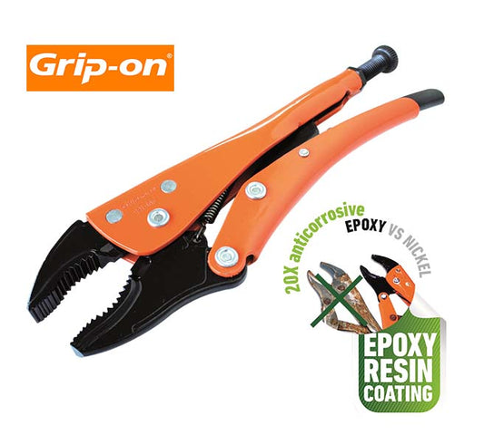 Grip-On 7" Curved Jaw Locking Pliers 121-07