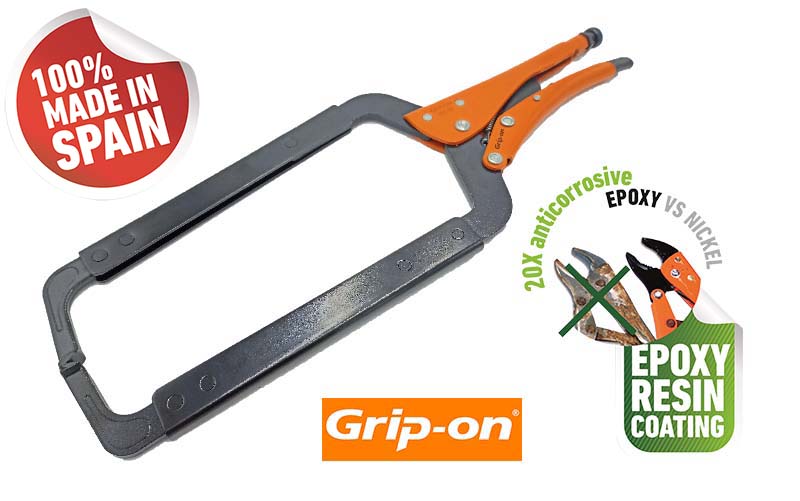 Grip-On 18" Locking C-Clamp Pliers 124-18