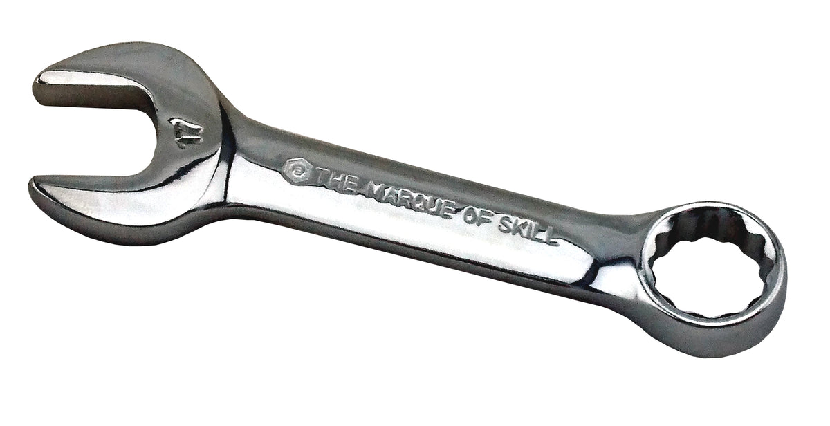 Britool Hallmark stubby combination spanner from CXSM range covering sizes 10-19mm