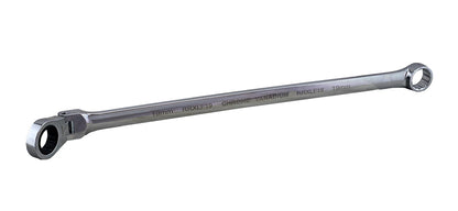 19mm extra long flex head ratchet spanner from Britool Hallmark RRXLFSET12.