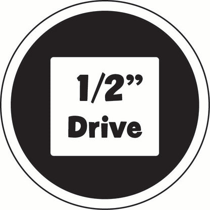 Icon with '1/2" Drive' text on a black background
