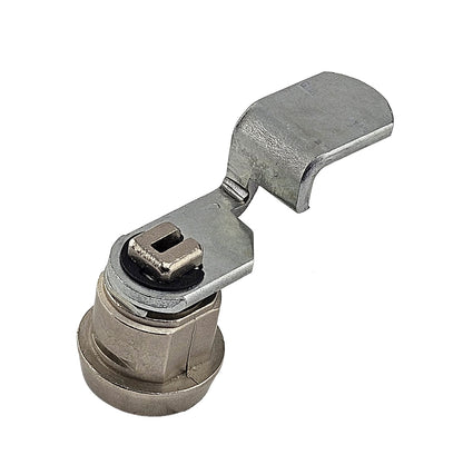 Silver Coloured Toolbox Lock And Key Set for Latch Style Top Boxes