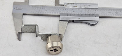 Silver Coloured Toolbox Lock And Key Set for Latch Style Top Boxes