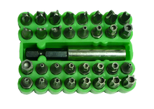 tamperproof Torx and hex screwdriver bits
