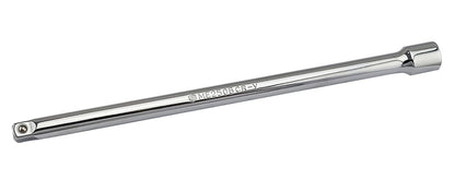 Britool Hallmark 3/8" drive chrome fixed extension bar, 250mm overall length.