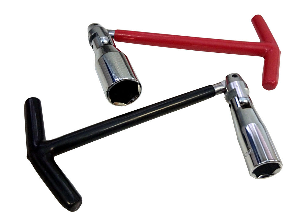 T-Handled Flexi Spark Plug Sockets - Twin Pack 16 & 21mm