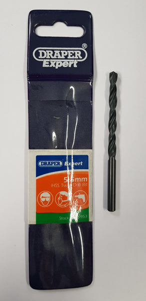 Hss Twist Drill Bit 5.5mm From Draper Expert