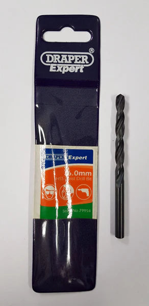 HSS Twist Metric Drill Bit From Draper Expert 3.5mm - 8mm