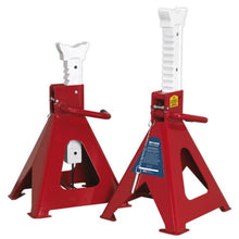 Auto Rise Ratchet Axle Stands (Pair) 10 Tonne Capacity per Stand