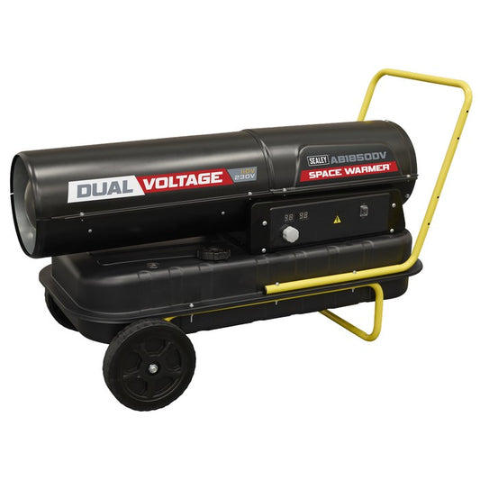 Dual Voltage Space Warmer® Kerosene/Diesel Heater w/ Wheels