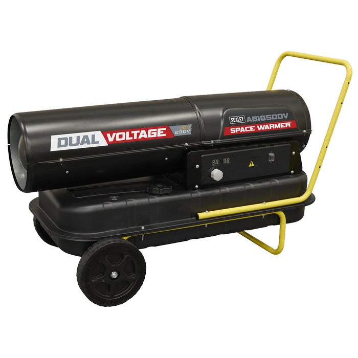 Dual Voltage Space Warmer® Kerosene/Diesel Heater w/ Wheels
