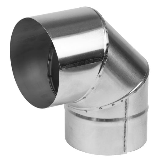 Stainless Steel Exhaust/Flue 90° Bend for ABI600 & ABI1000